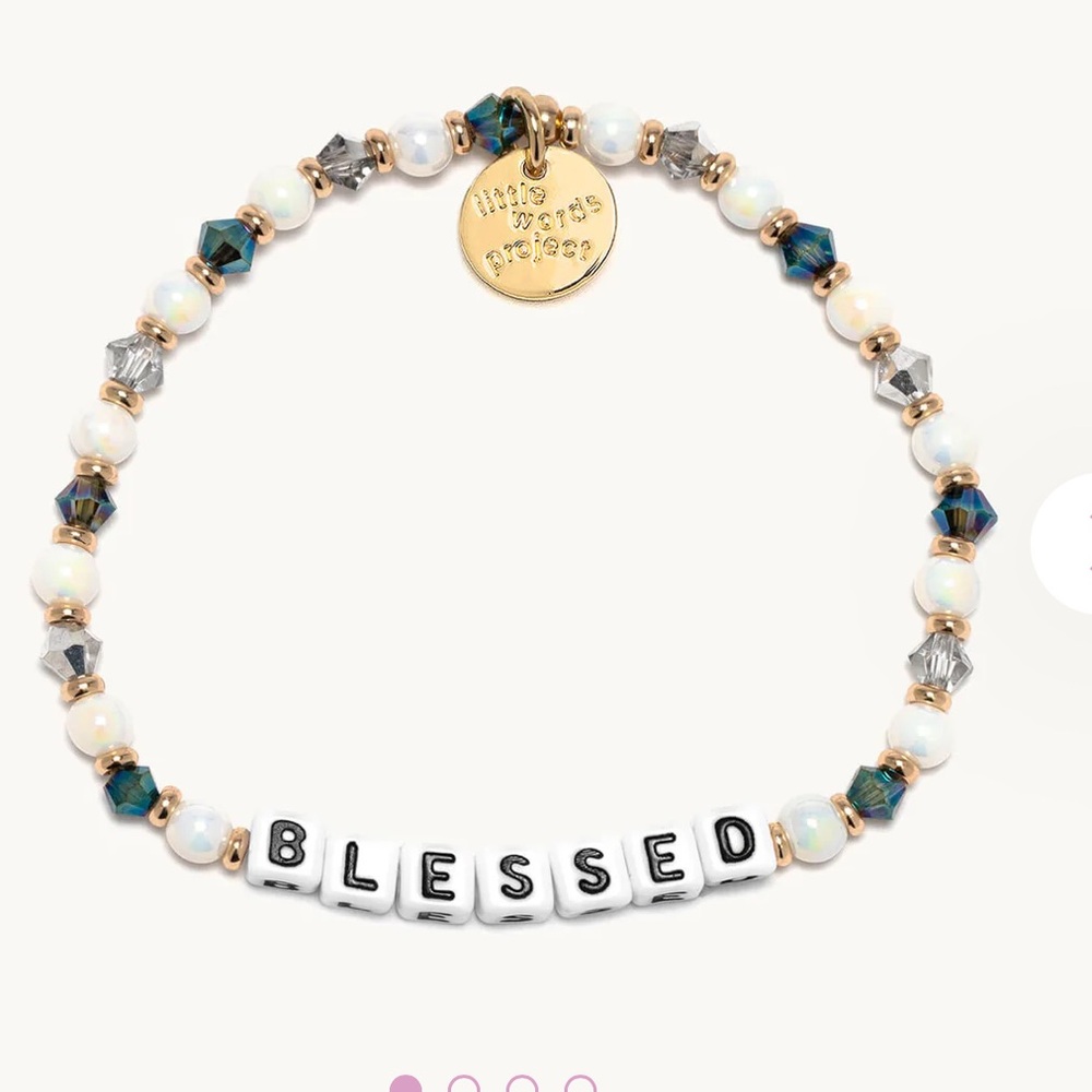 NWT Little Words Peoject Blessed Bracelet